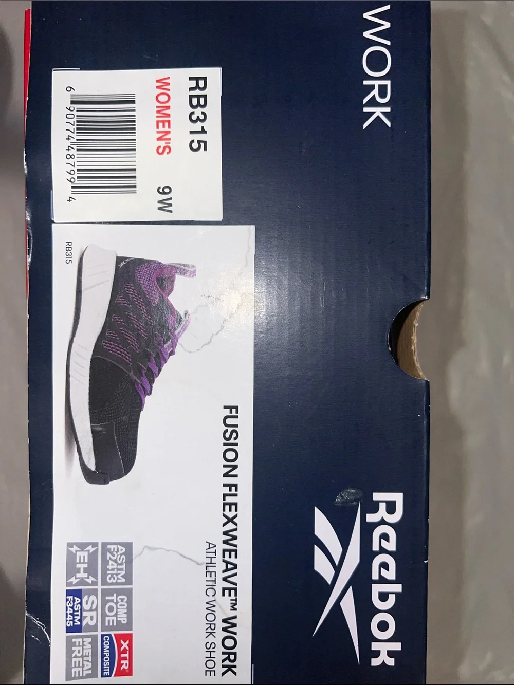Reebok Fusion Flexweave Work Athletic Work Shoe